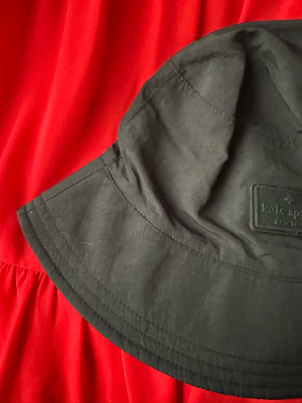 NWT Kate Spade Reversible Awning Stripe Bucket Hat - Picture 9 of 9